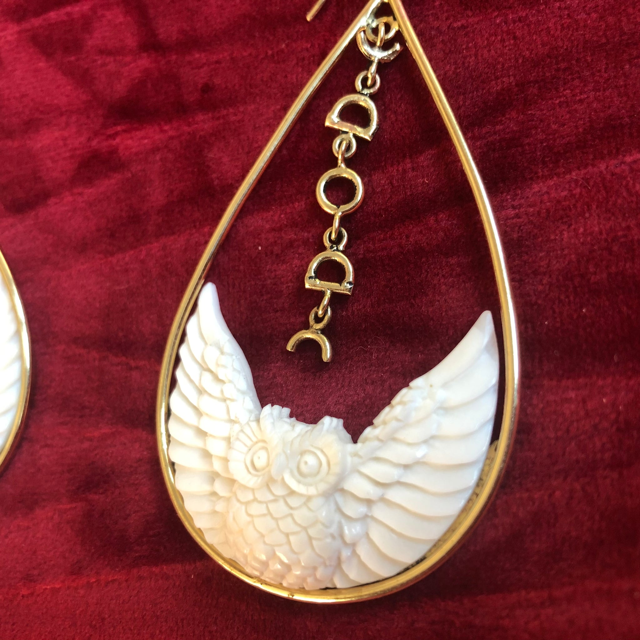 Owl Earrings- Lilith Collection