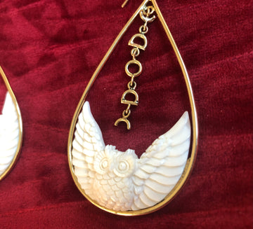 Owl Earrings- Lilith Collection